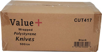 Value+ - Ind. Wrapped - PS - Knives - Black