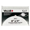 Value+ - Steak Paper - Black - 8