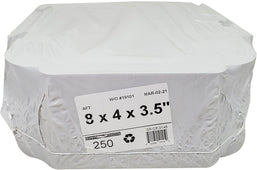 EB - White Cake Boxes - 8x4x3½