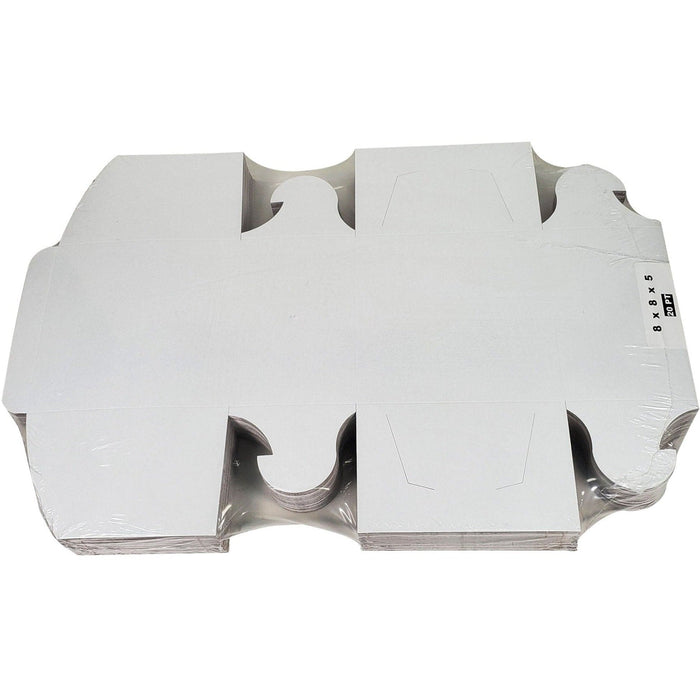 EB - White Cake Boxes - 8x8x5