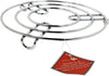 Chrome Coaster Stand 20cm