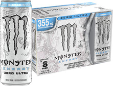 Monster - Zero Ultra Energy Drink - Cans - 8pk