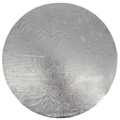 Enjay - Cake Board - Round - Silver - 10x1/4