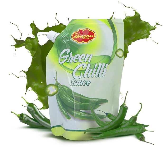 Shezan - Green Chilli Sauce - Pouch - 800g