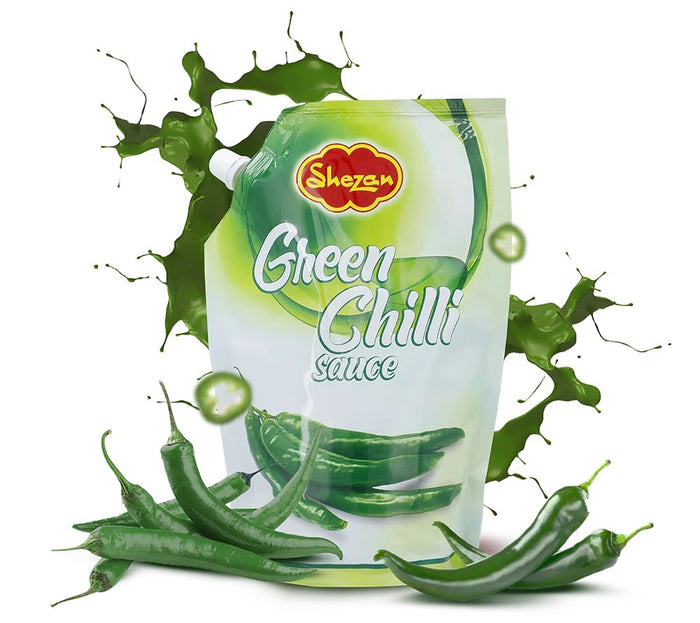 Shezan - Green Chilli Sauce - Pouch - 400g