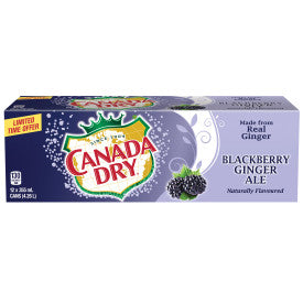 VSO - Canada Dry - Black Berry Gingerale - Cans