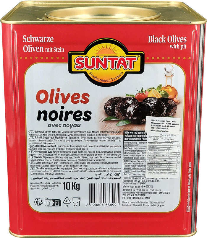 Suntat - Black Olives - 10 kg