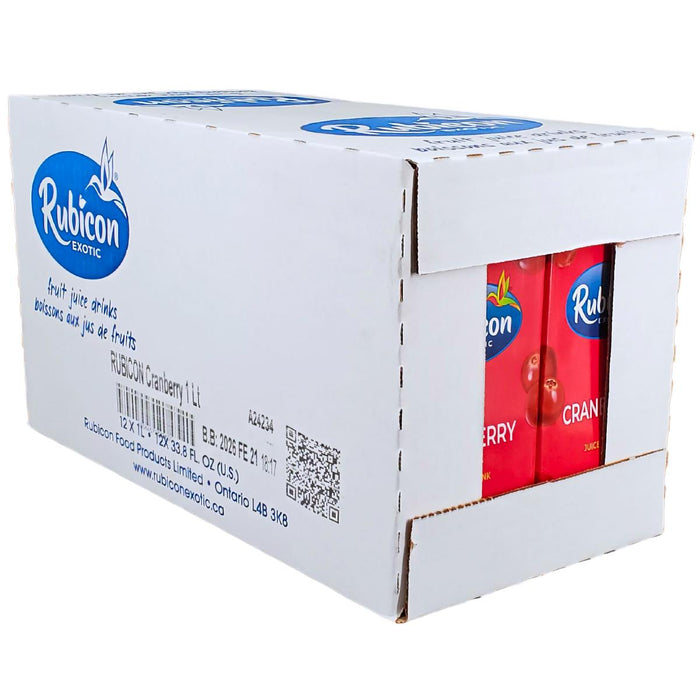 Rubicon - Juice - Cranberry - Tetra