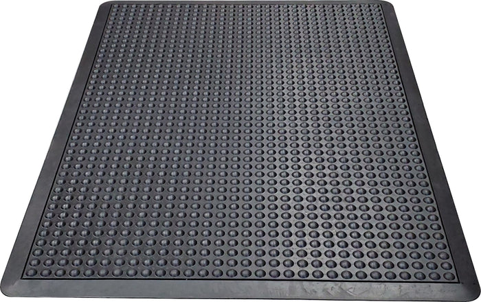 XC - Actus - 3'x4' Black Anti-Fatique Mat - Beveled Edges