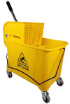XC - Spartano - 20 L Small Mop Bucket w/Wringer - Yellow