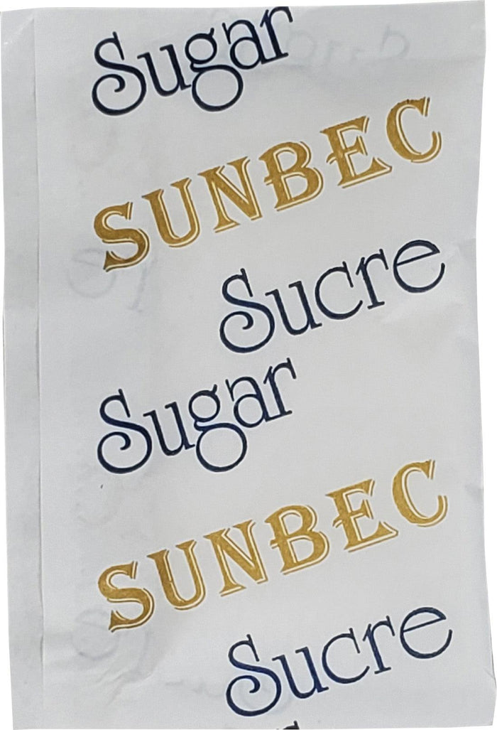 Sunbec - Portions - Sugar - White - 7.0 KG - 2000 ct