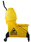Spartano - 42 L Extra Large Mop Bucket w/ Down Press Wringer  - 2 Comp.