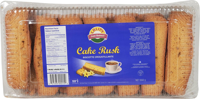 Crispy - Cake Rusk - Regular