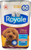 Royale - 2 Ply Velour Bathroom Tissue - 30pk