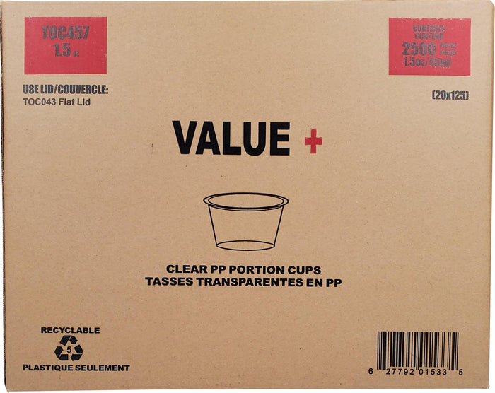 Value+ - Portion Cups - 1.5 oz