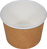 Royal - Paper Soup Bowl - 16oz - Kraft/White